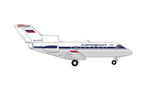 Yakovlev Yak-40 - Aeroflot 